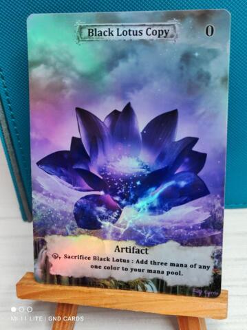 Foil Black Lotus Copy Token